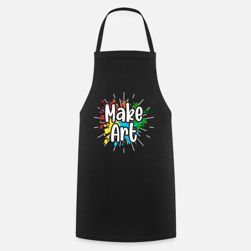 Artiste - Tablier de cuisine - noir