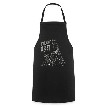 Heiraten JGA Bier Trinken Saufen Bräutigam - Kochschürze - Schwarz - Vorne - AI Model Male 185 dark (185cm)