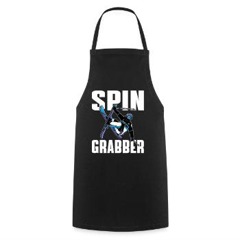 Spin Grabber Freestyle Skiing - Kochschürze - Schwarz - Vorne - AI Model Male 185 dark (185cm)