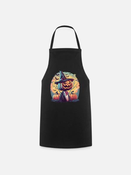 Happy Halloween - Kochschürze - Schwarz