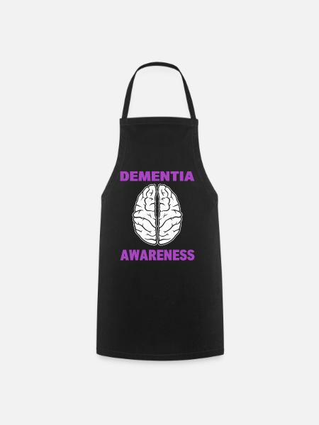 Dementia Awareness Neurologe - Kochschürze - Schwarz