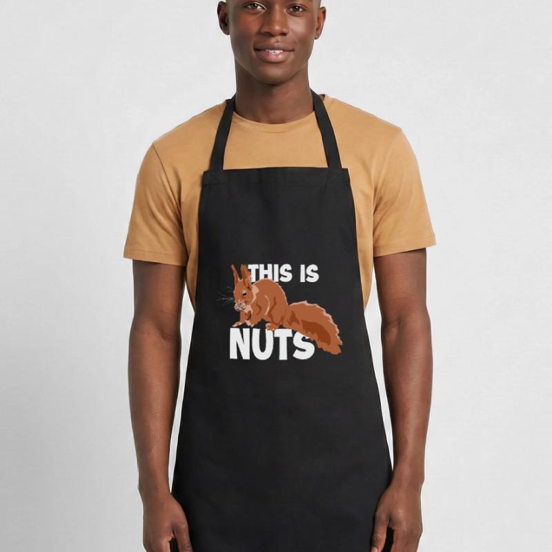 This Is Nuts Fox Squirrel Grey Squirrel Cooking Apron