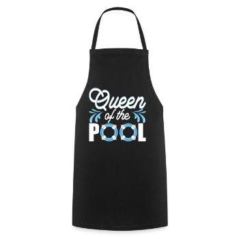 Flotteur de natation - Tablier de cuisine - noir - Devant - AI Model Male 185 dark (185cm)