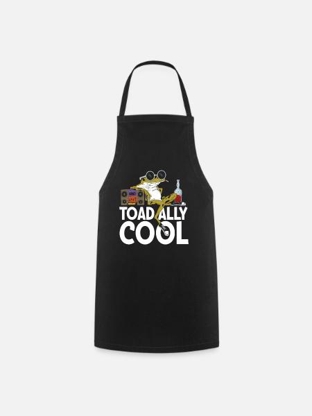 Toad ally cool - Kochschürze - Schwarz