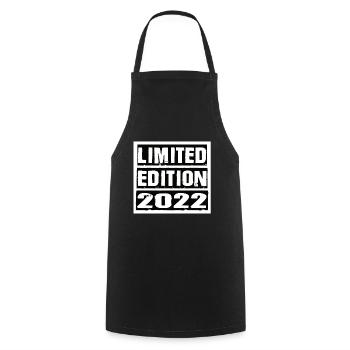 Edition Limitée 2022 Anniversaire 2022 Vintage Rétro - Tablier de cuisine - noir - Devant - AI Model Male 185 dark (185cm)