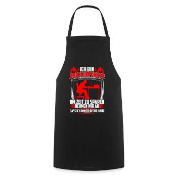 Amateurfunker hat immer Recht Hobbyfunker - Kochschürze - Schwarz - Vorne - AI Model Male 185 dark (185cm)