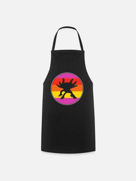 Axolotl - Tablier de cuisine - noir
