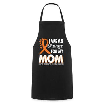 Wear Orange for Crps Awareness Month - Cooking Apron - black - Front - AI Model Male 185 dark (185cm)