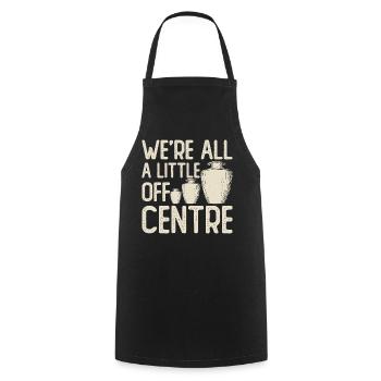 Poterie Poterie Poterie - Tablier de cuisine - noir - Devant - AI Model Male 185 dark (185cm)