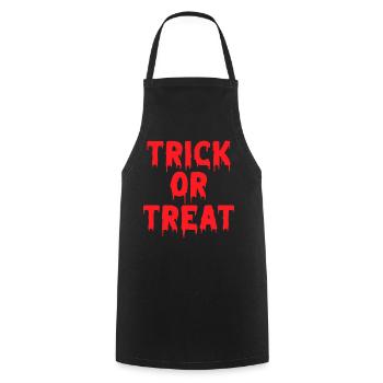 Halloween, Black Magic, Candy - Cooking Apron - black - Front - AI Model Male 185 dark (185cm)