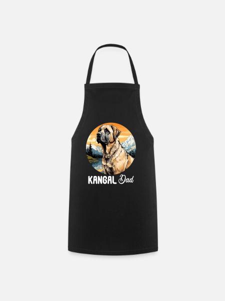 Hund Kangal - Kochschürze - Schwarz