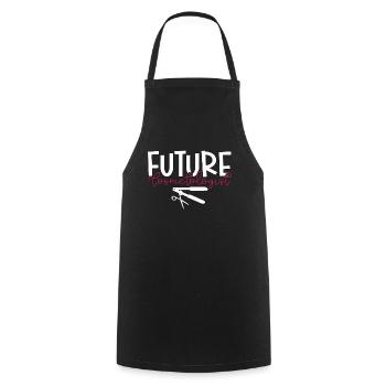 Cosmétologie Futur Cosmétologue Services de Beauté - Tablier de cuisine - noir - Devant - AI Model Male 185 dark (185cm)