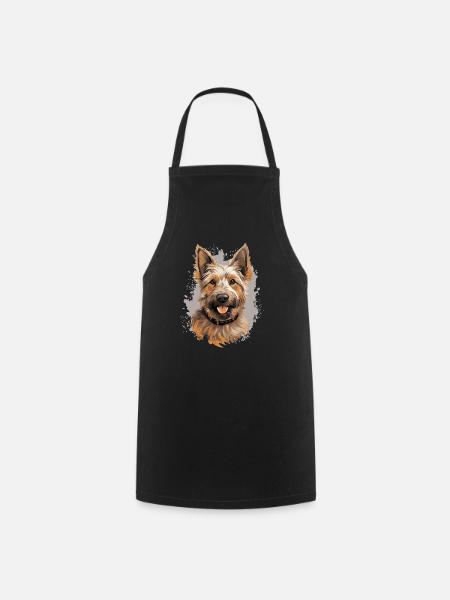 Hund Berger Picard - Kochschürze - Schwarz