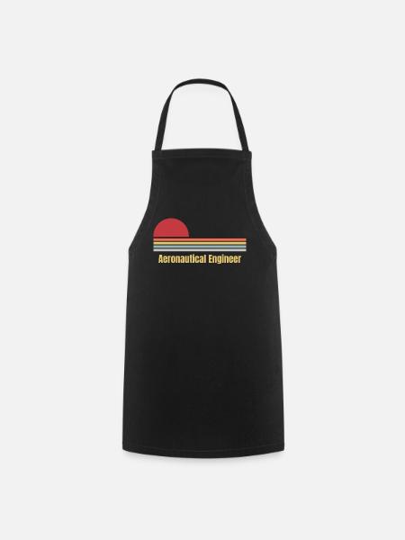 Aeronautical Engineer - Kochschürze - Schwarz