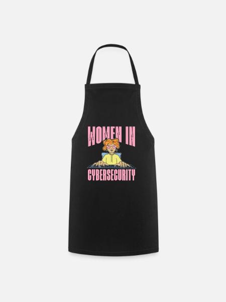 Cybersecurity Women In Cybersecurity Programming - Kochschürze - Schwarz