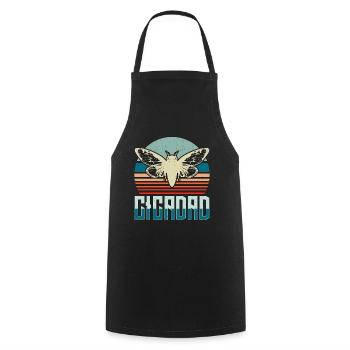 Cicadas Cicadad Loves Flying Insects Entomologist - Cooking Apron - black - Front - AI Model Male 185 dark (185cm)