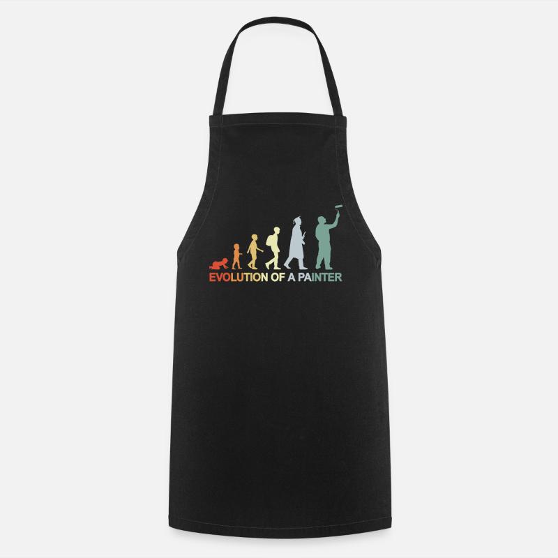 Peintre Varnisher Evolution - Tablier de cuisine - noir