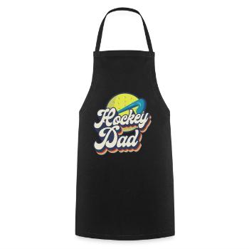 Field Hockey Dad Retro Hockey Dad - Kochschürze - Schwarz - Vorne - AI Model Male 185 dark (185cm)