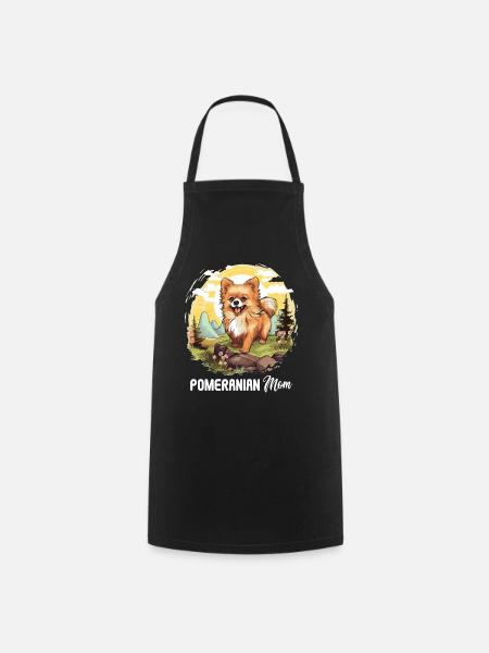 Pomeranian - Kochschürze - Schwarz