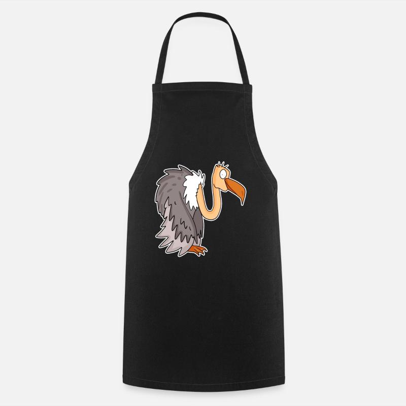 Vautour - Tablier de cuisine - noir
