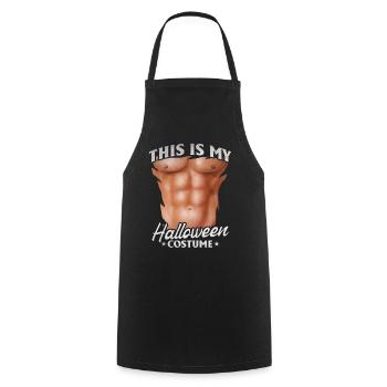 This Is My Halloween Costume Halloween Funny Hello - Cooking Apron - black - Front - AI Model Male 185 dark (185cm)