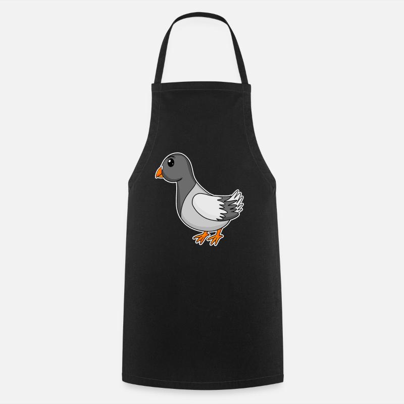 Colombe - Tablier de cuisine - noir