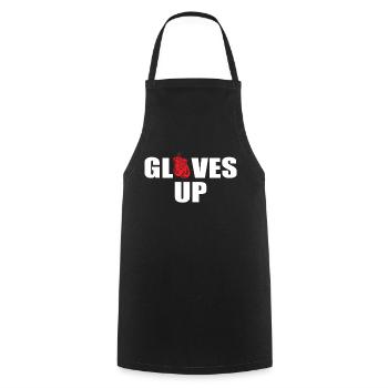 Boxing Martial Arts Boxing Boxing Club Boxers - Cooking Apron - black - Front - AI Model Male 185 dark (185cm)