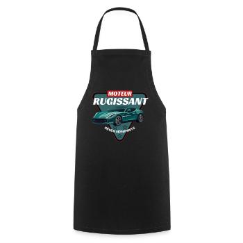 Moteur Rugissant Car - Tablier de cuisine - noir - Devant - AI Model Male 185 dark (185cm)