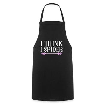 That ́s me sausage. Denglish - Cooking Apron - black - Front - AI Model Male 185 dark (185cm)