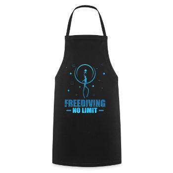 Plongée, Apnée Plongée, Apnée No Limit Apnée Apnée - Tablier de cuisine - noir - Devant - AI Model Male 185 dark (185cm)