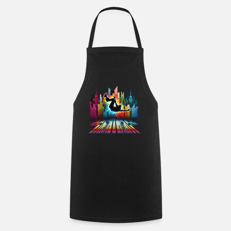 Breakdance Breakdancer Breakdance Kids - Cooking Apron - black