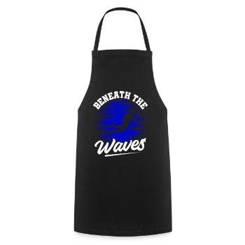 Scuba Diving, Scuba Diving, Holiday Sea Diver - Cooking Apron - black - Front - AI Model Male 185 dark (185cm)