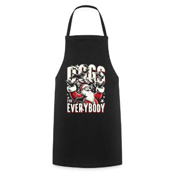 Dogs For Everybody Dog Owners - Cooking Apron - black - Front - AI Model Male 185 dark (185cm)