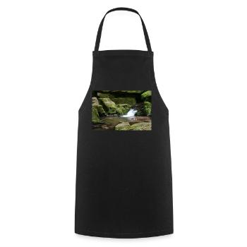 MONBACH DANS LE NORD DE LA FORÊT-NOIRE - Tablier de cuisine - noir - Devant - AI Model Male 185 dark (185cm)