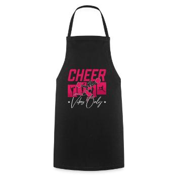 Dance Moves Cheer Vibes Only Breakdance Dancing - Cooking Apron - black - Front - AI Model Male 185 dark (185cm)