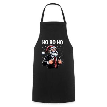 Chef Imp Ho Ho Ho Ho - Tablier de cuisine - noir - Devant - AI Model Male 185 dark (185cm)
