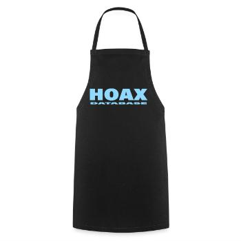 HOAX - Cooking Apron - black - Front - AI Model Male 185 dark (185cm)