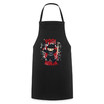 Pool Ninja Snooker Pool Table Billiards Billiards - Cooking Apron - black - Front - AI Model Male 185 dark (185cm)