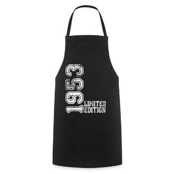 Édition limitée 1953 - Tablier de cuisine - noir - Devant - AI Model Male 185 dark (185cm)