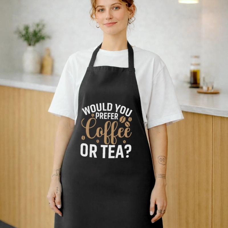 Bevorzugen Sie Kaffee Oder Tee? Kochschürze