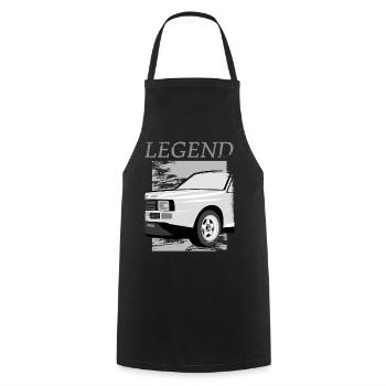 Rallye Sport Quattro S1 E1 - Tablier de cuisine - noir - Devant - AI Model Male 185 dark (185cm)