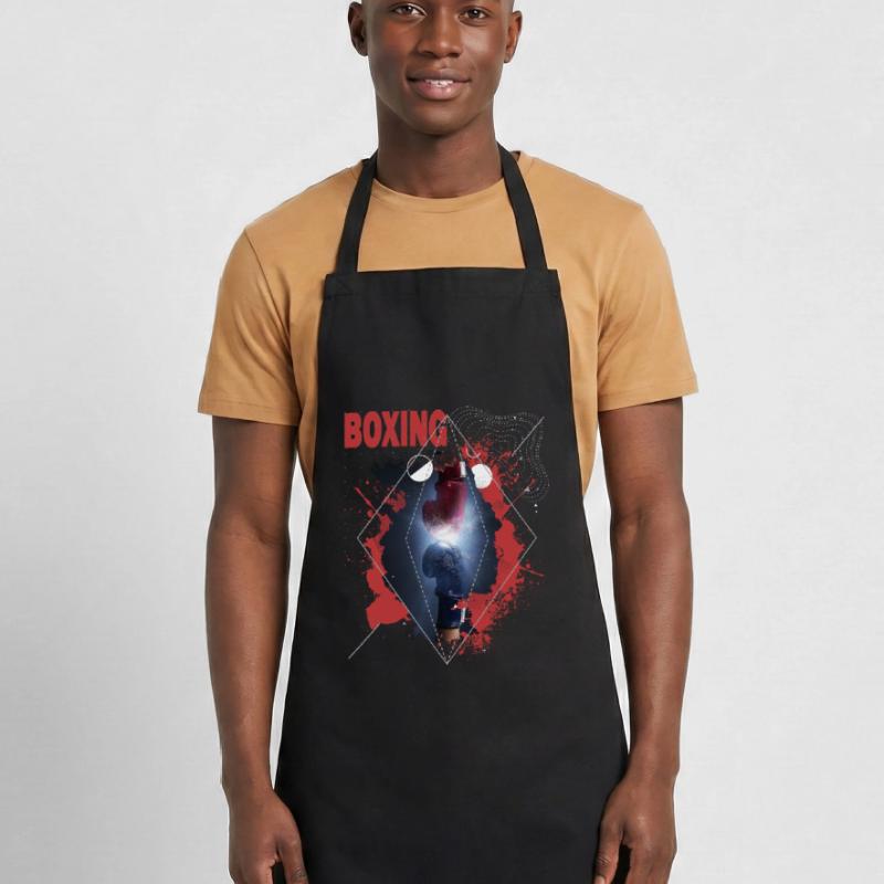 Boxe Boxe Boxe Gants de Boxe Boxe Match Ring de Boxe Tablier de cuisine