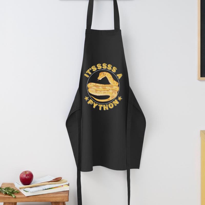 C’est un Python Tablier de cuisine