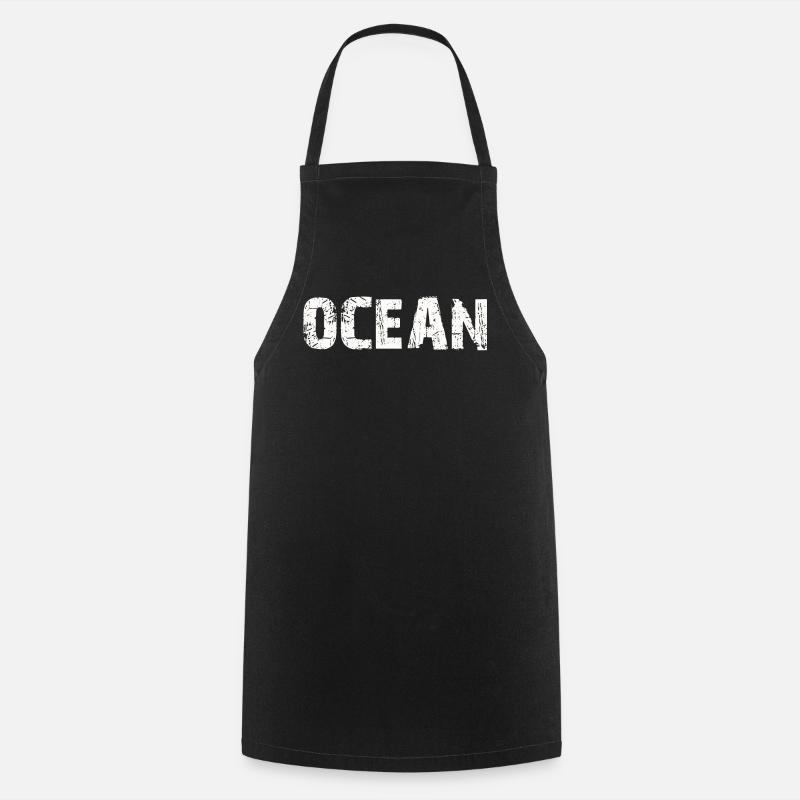 OCÉAN - Tablier de cuisine - noir