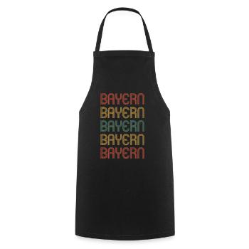Bayer Bayerin Bayern - Kochschürze - Schwarz - Vorne - AI Model Male 185 dark (185cm)