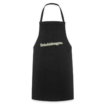 Kaufmann Abschluss-Geschenk Industriekauffrau - Kochschürze - Schwarz - Vorne - AI Model Male 185 dark (185cm)