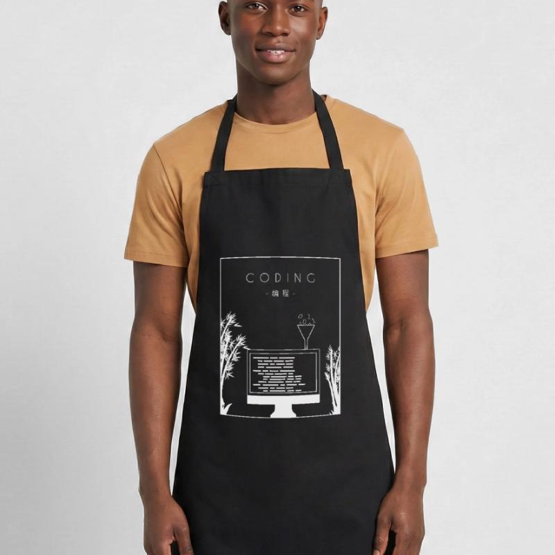 Codage Chinois Hanzi Développeur Codeur Programmeur Tablier de cuisine