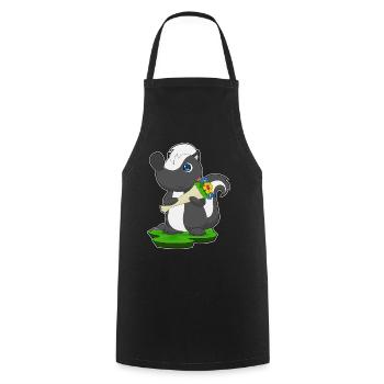 Bouquet de moufettes - Tablier de cuisine - noir - Devant - AI Model Male 185 dark (185cm)
