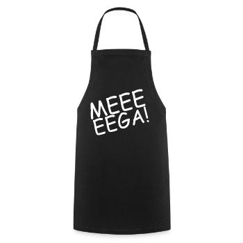 Mega ! T Shirt - Kochschürze - Schwarz - Vorne - AI Model Male 185 dark (185cm)