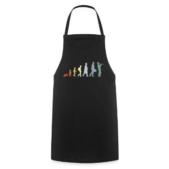 Trumpeter Life Cycle - Cooking Apron - black - Front - AI Model Male 185 dark (185cm)